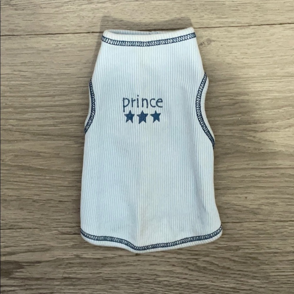 Prince doggie tank just in time for  any day